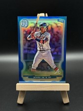 2020 Topps Ronald Acuna Jr /99 Gypsy Queen Blue Indigo Refractor #187 Braves