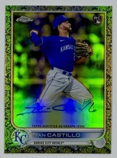 2022 Topps Chrome Gilded Ivan Castillo #GEA-IC Rookie Gold Etch Auto /99