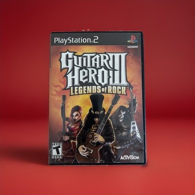 Activision Guitar Hero III: Legends of Rock (PS2) Music & Dance, T, NTSC-U/C, M 
