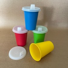 Vintage Tupperware Bell Tumblers 7 oz. #109 S...