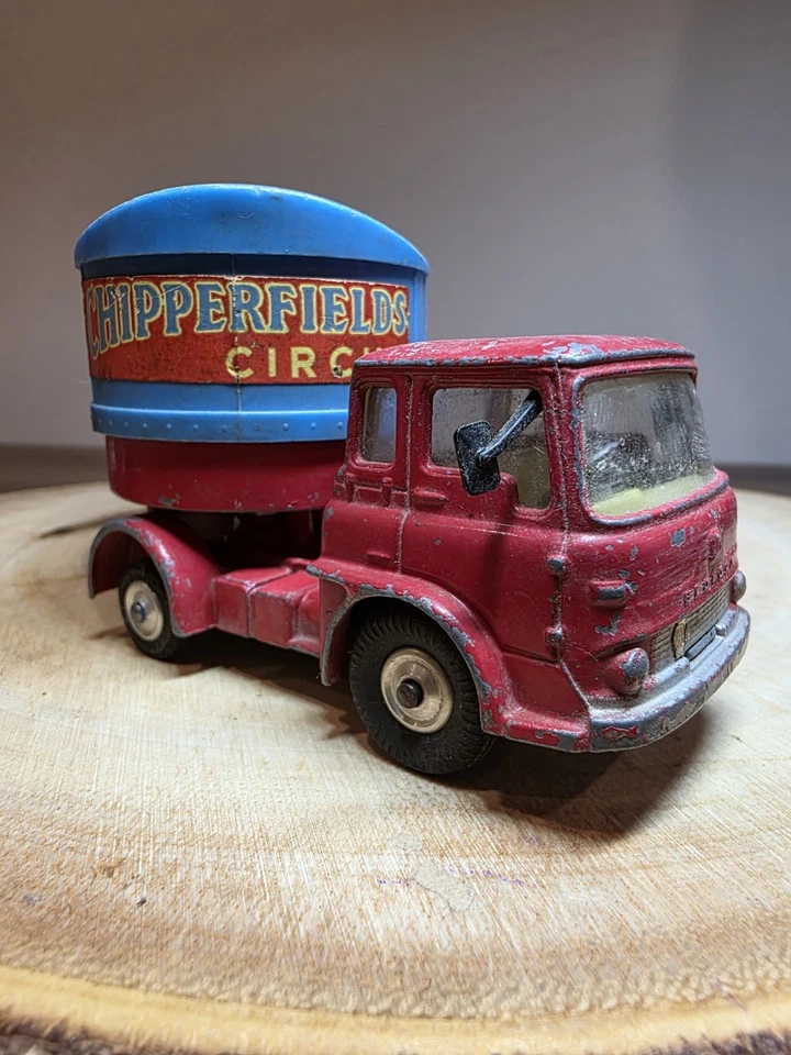 VINTAGE 60s Corgi Major 1130 Horse Box Trailer CHIPPERFIELDS & Articulated Truck - Image 2 of 4