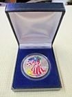 2000 American Silver Eagle Colorized Coin 1 Oz Fine .999 Original Box Millennium