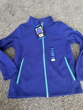 Girls Youth Spyder Blue Full Zip Sweater Jacket Size Large 14/16 NWT A7