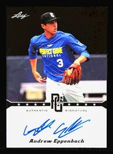 2013 Leaf Perfect Game #A-AE1 Andrew Eppenbach Auto Autographs