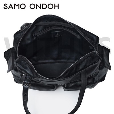 SAMO ONDOH Pocket Utility Bag L Nappa Black - Women's Pocket