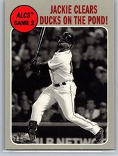 Jackie Clears Ducks on the Pond! 2019 Topps Heritage Boston Red Sox #199