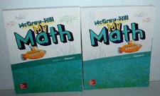 McGraw Hill My Math Grade 2 Volume 1 & 2  Student Ed.  Home or School Set 2018