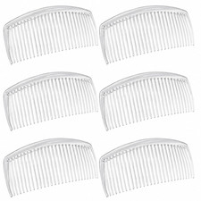 6 Packs French Twist Comb, Plastic Side Hair Combs with 29 Teeth Hair Comb Hair