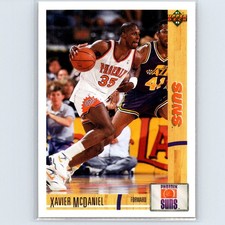 1991-92 Upper Deck Xavier McDaniel #151 Phoenix Suns