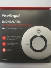 FireAngel Smoke Alarm Thermoptek Technology(Fast Response)-10yr. Battery-ST 622Q