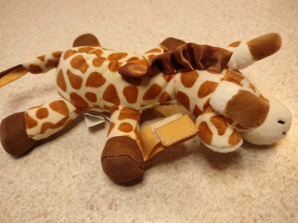 Dr. Brown’s Soporte para Chupete y Mordedor Safari Jirafa Lovey Peluche 8" Foto 4 de 4