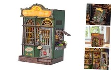 Magic Shop DIY Book Nook Kit with Touch LED Lights   322-Piece 3D Puzzle