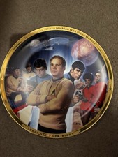 Star Trek  25th Anniversary Commemorative Hamilton Collection Plate No COA