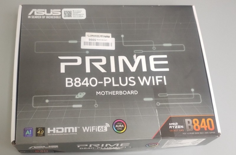 ASUS PRIME B840-PLUS WIFI AMD B840 Socket AM5 ATX