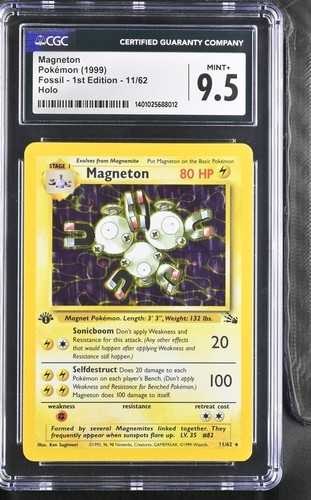 Magneton (1st Edition) graded CGC 9.5 for sale on eBay