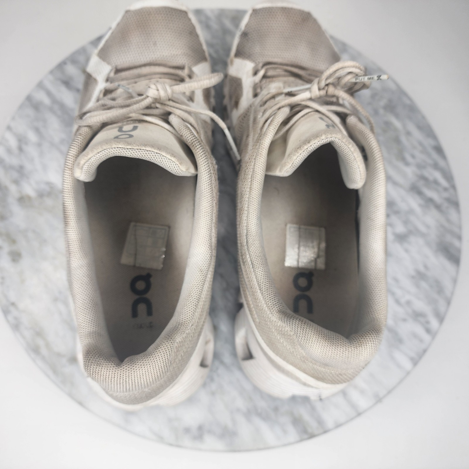 On Cloud Cloud 5 White Mens Running Comfort Atheltic Shoes Size 8 59.98918