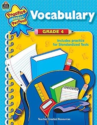 Vocabulary, Grade 4 Paperback Jeanne King