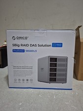 ORICO 5 Bay Raid Hard Drive Enclosure DAS Solution Series USB3.0 DAS Alu 110TB
