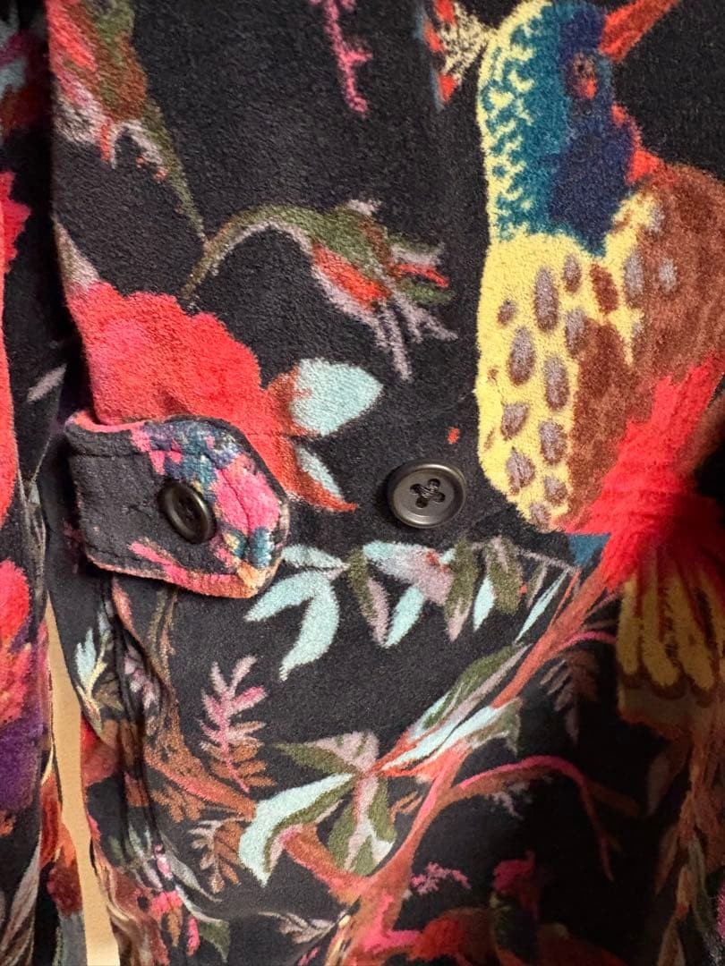 Engineered Garments Velor Pattern Tailored Jacket… - image 7