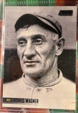 2021 Topps Stadium Club - Honus Wagner #36 Black Foil