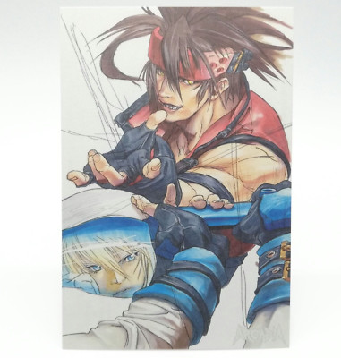 Sol Badguy VS Ky Kiske Guilty Gear XX Postkarte Arcadia ARK SYSTEM FUNKTIONIE...