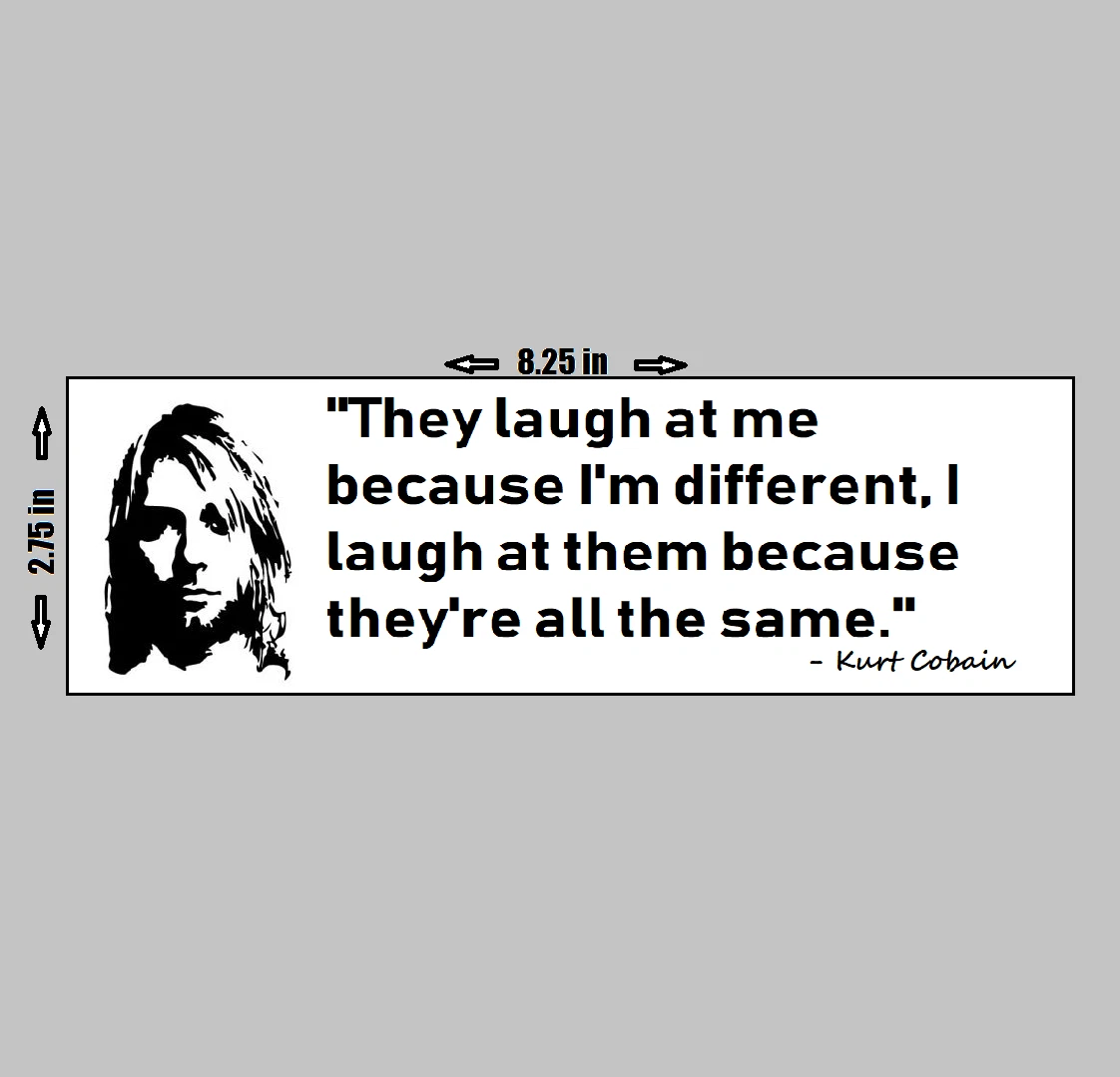 Kurt Cobain Nirvana Quotes
