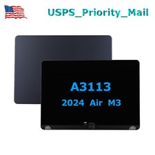Midnight OEM LCD Screen Display Assembly for MacBook Air M3 A3113 13" EMC: 8611