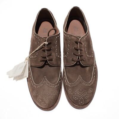 Brunello Cucinelli NWB Wingtip Derby Dress Shoes Size 42 9  display picture 1