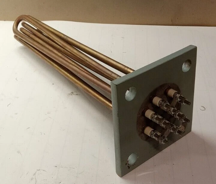 NEW WATLOW 9406 IMMERSION HEATING ELEMENT 16u0026#034; 240 V 9000 WATT 3 PHY  U6-29-123-2 | eBay