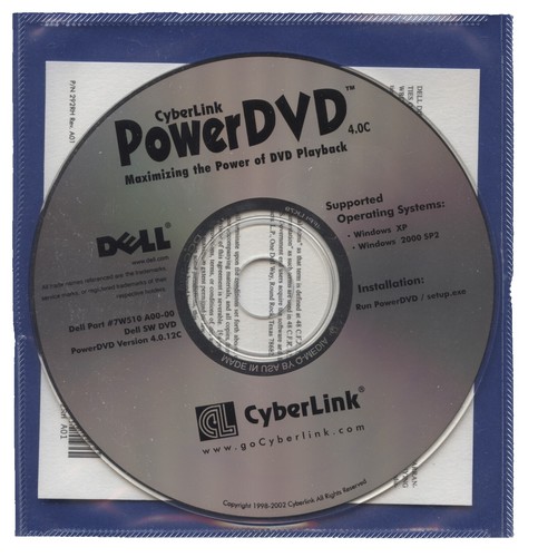 Cyberlink PowerDVD XP 4.0 PC Software DVD Disc | eBay