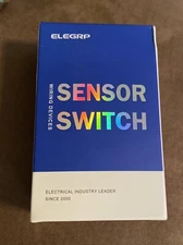 ELEGRP Occupancy Sensor Light Wall Switch Passive Infrared Motion Activated WHT