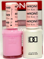 DND Daisy Gel Polish Soak Off 0.5fl.oz LED/UV Duo DND449- First Kiss