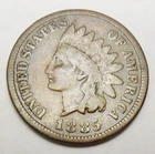 1885 P Indian Head Cent Penny  *VG - VERY GOOD*   **FREE SHIPPING**