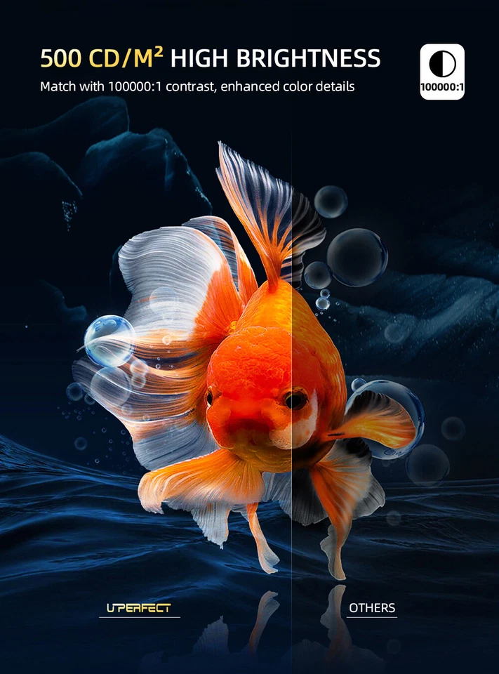 UPERFECT 16.0" OLED Portable Gaming Monitor IPS 3K Display For PS5 4 XBOX ONE PC - Image 4 of 4