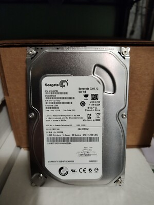 2PK Seagate Barracuda 7200.12 ST3500413AS (9YP142-516) 500 GB SATA 3.5 Item #033