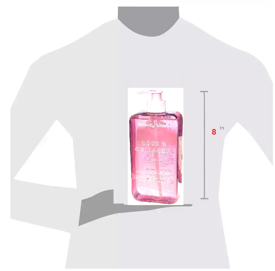 Beauty Bliss 玫瑰胶原洁面乳保护 PH 平衡去除油 — 第 2/4 张图片