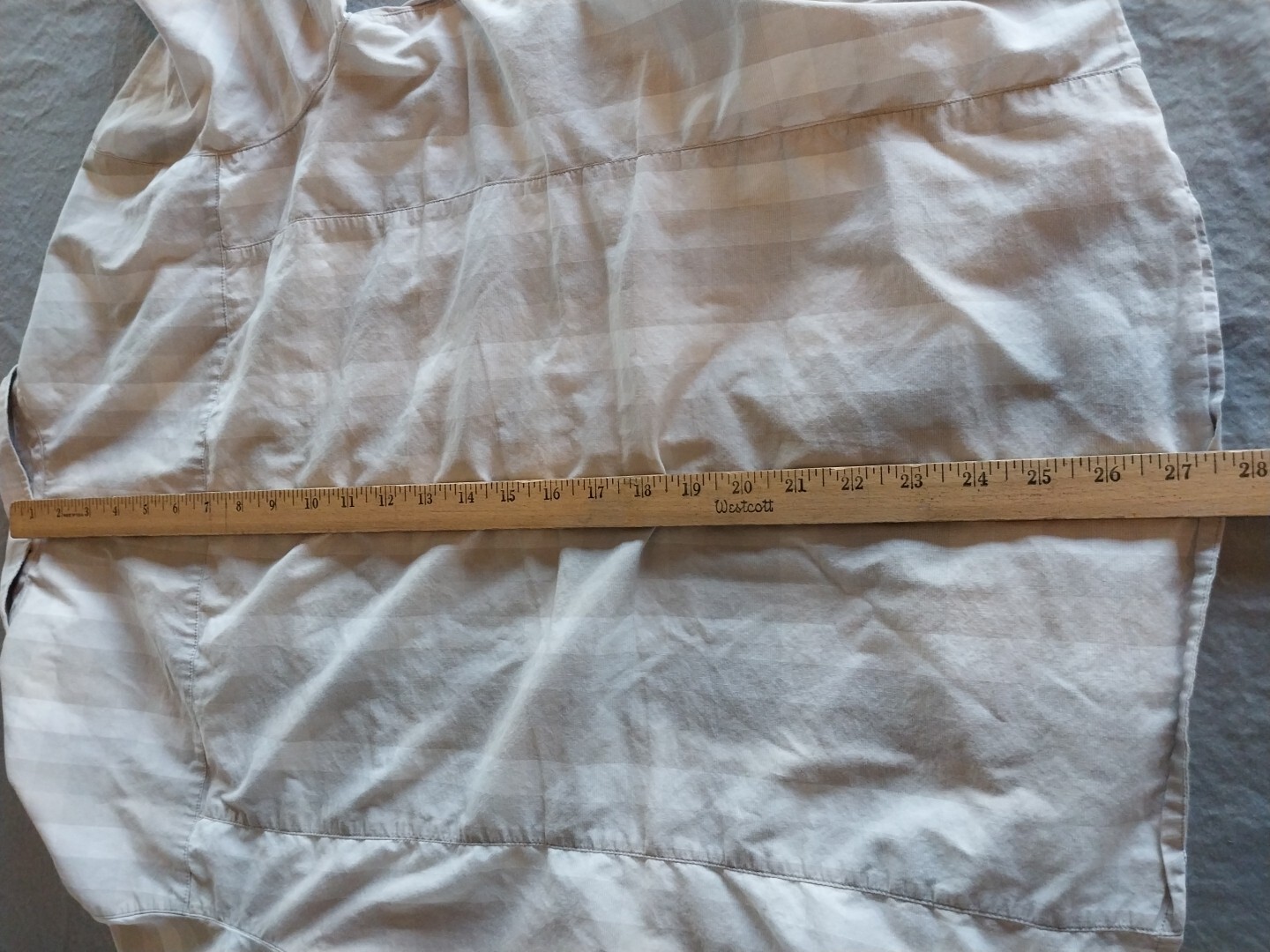 ARC'TERYX camicia arcteryx xl neutra uomo con bottoni a quadri