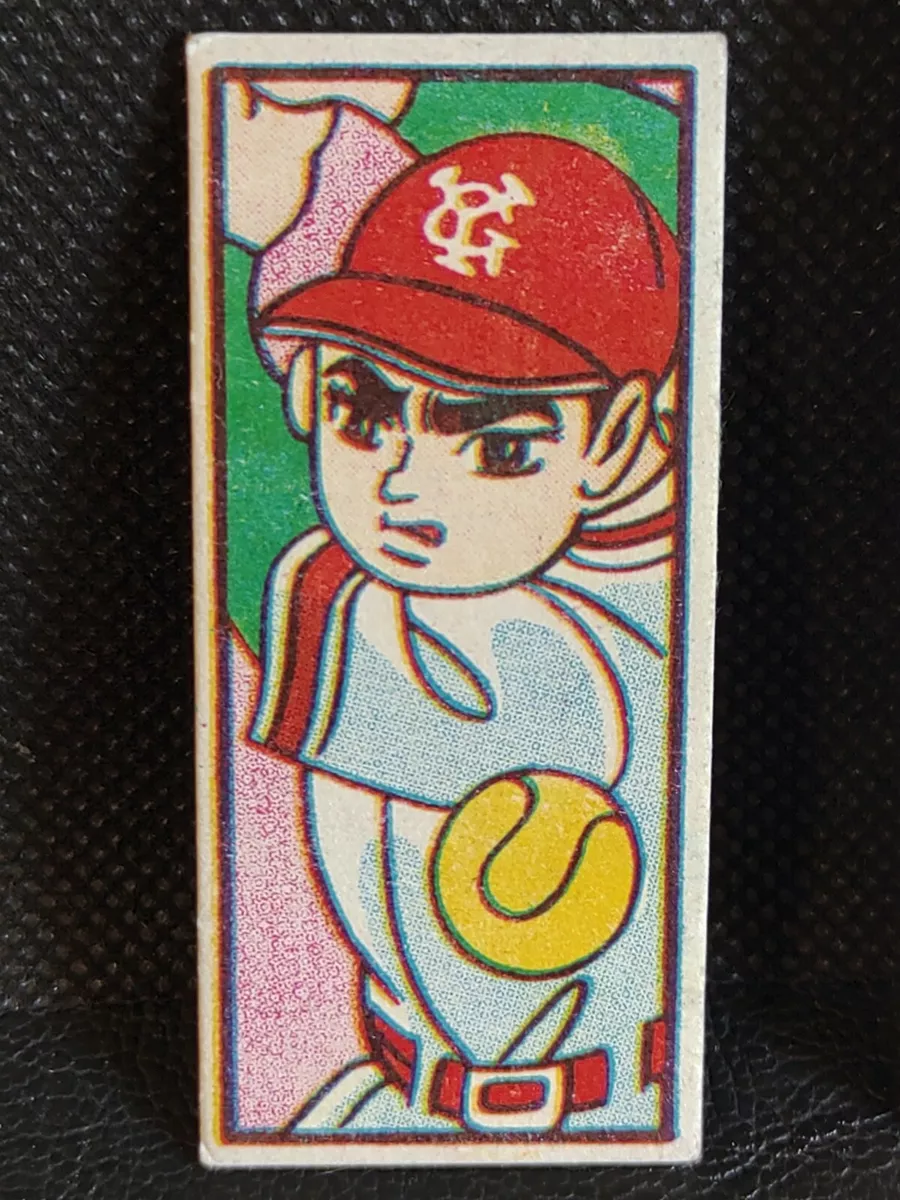 Kyojin no Hoshi Star of the Giants Menko 1960s Baseball Manga