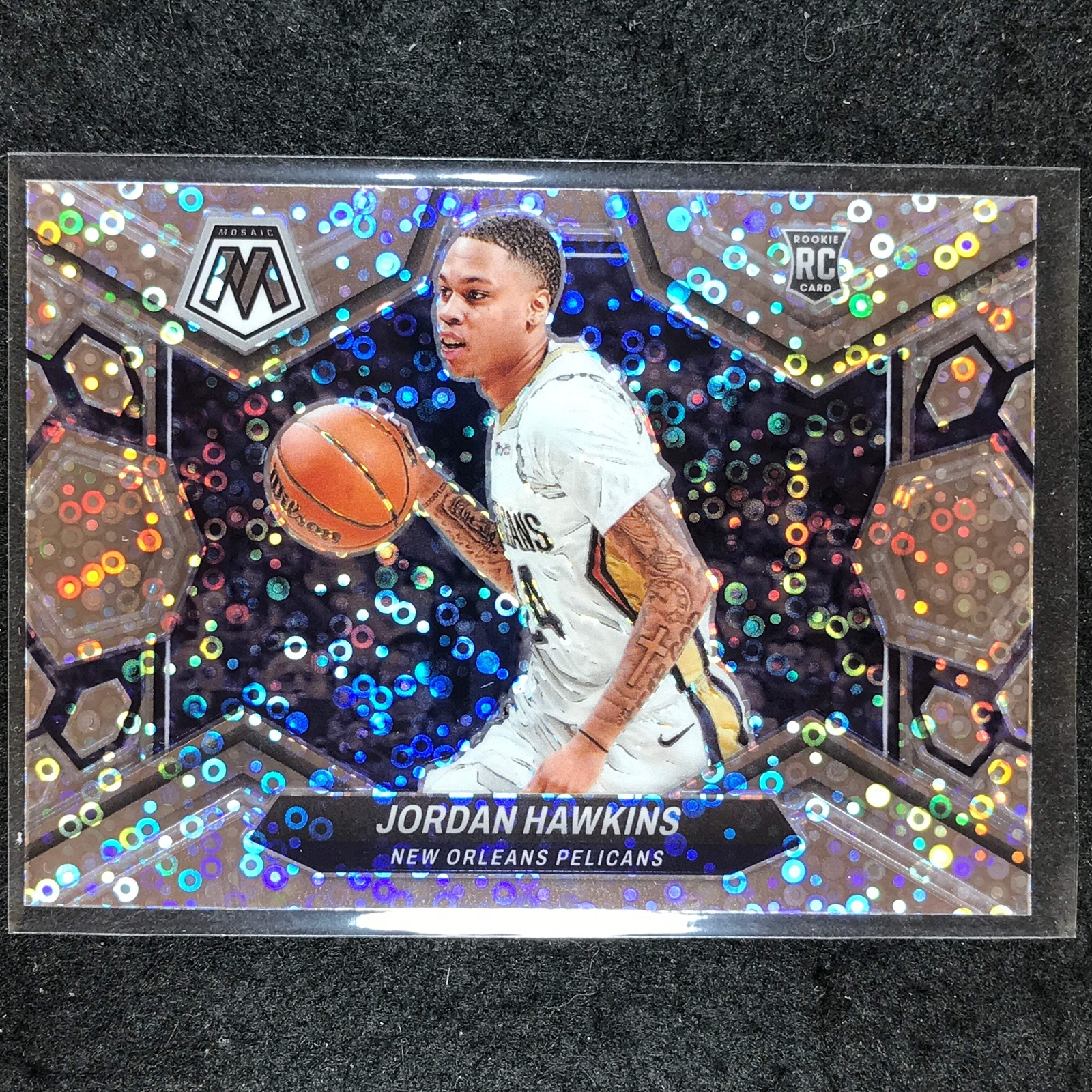 2023-24 Mosaic JORDAN HAWKINS Rookie Variations Fast Break #243