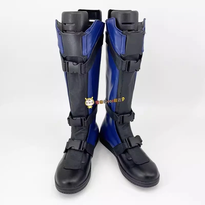 New Deadpool 3 Wolverine Cosplay Shoes High Leg PU Boots Party Halloween Costume - Image 4 of 4
