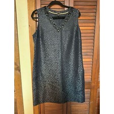 Black Leopard Dress