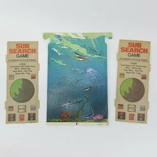 Sub Search Replacement 3 Side Center Walls Cardboard Display Game Piece