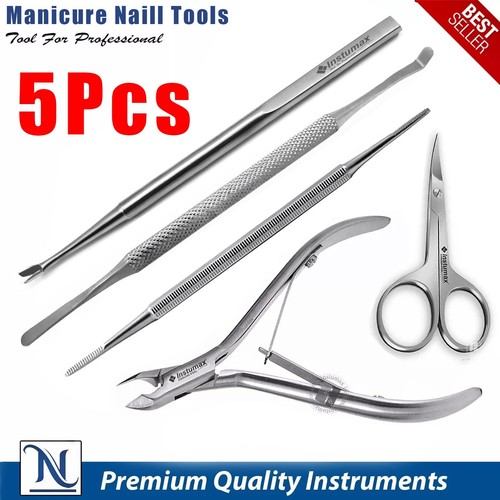 Toenail Cuticle Nipper Scissors Podiatry Manicure Pedicure Nail Salon Tools - Picture 1 of 9
