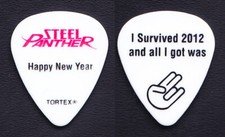 Steel Panther Happy New Year Guitar Pick - 2012 Tour - 12/31/2012 Vancouver BC