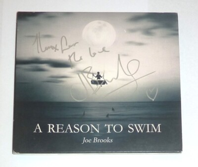 ''USED'' (SIGNED) CD, EP by JOE BROOKS ''A REASON TO SWIM'' (2011) POP / FANTASTIK