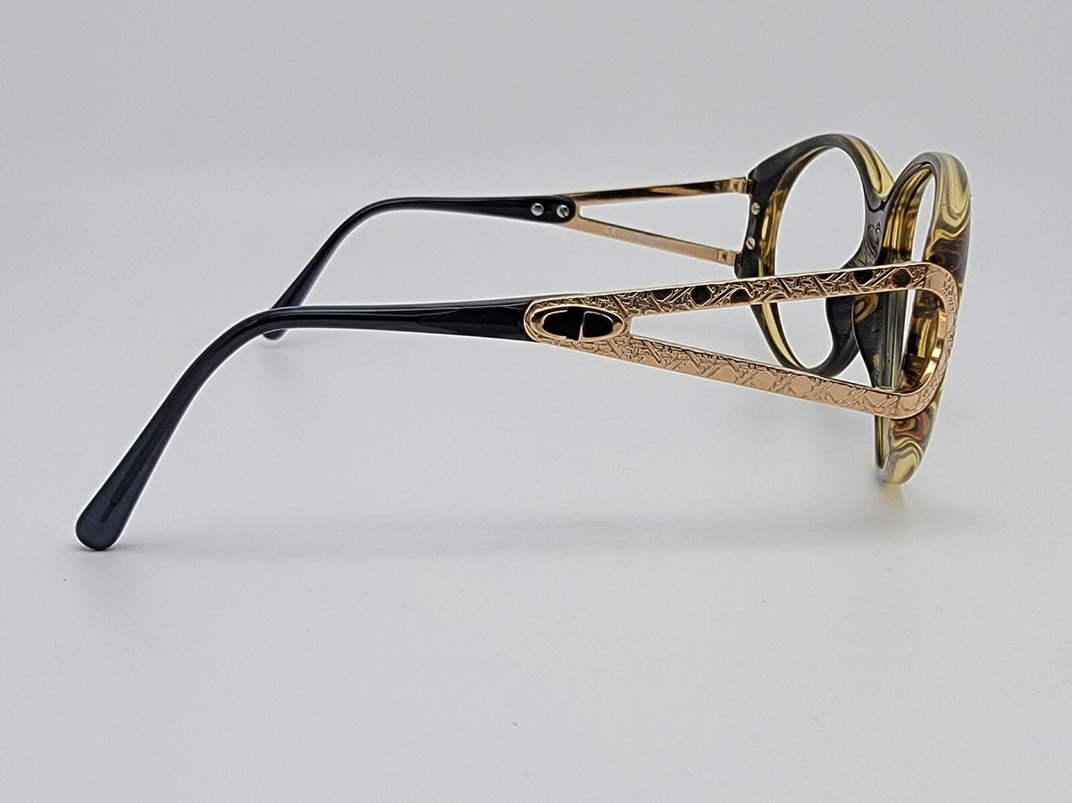 Christian Diorサングラス Christian Dior 2763 50 Psychedelic Multi-Color Gold Sunglasses