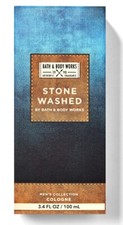 COLOGNE Bath  Body Works Men's STONE WASHED Men  s Collection Spay 3.4 oz