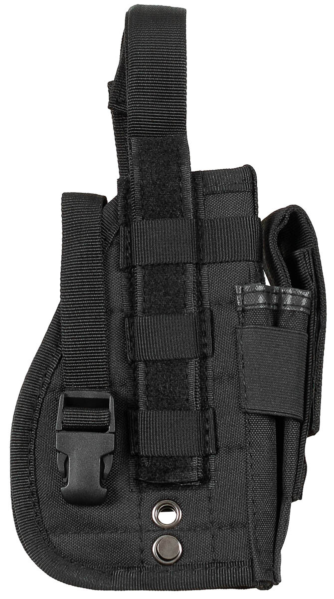 Pistol Holster Military Army Combat Style MOLLE Right Black