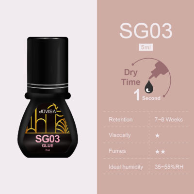 JOVISA Eyelash Extension Glue Superior 1 Second Dry Long Retention SG03