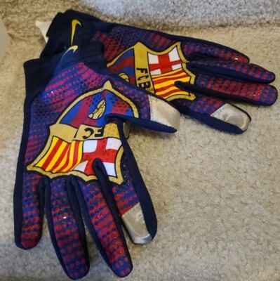 NIKE FOOTBALL FC BARCELONA FCB STADIUM GLOVES - SIZE S | eBay